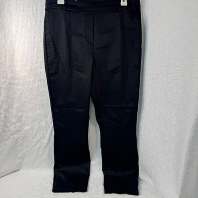 NWT / Woman's H&M Black Ankle Length Slacks / Size 10 / Sku0207
