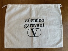 VALENTINO GARAVANI DUST BAG CLOTH SHOE OR HANDBAG STORAGE DRAWSTRING BAG 15x12  