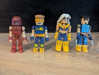Marvel Minimates X-Men Lot Juggernaut Storm Cyclops Wolverine 2  Figures Loose