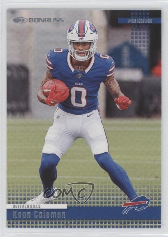 2024 Panini Donruss Retro 2004 Keon Coleman #38 y6t