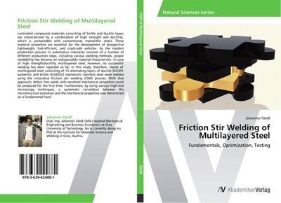 Friction Stir Welding of Multilayered Steel Johannes Tändl