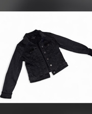 American eagle Womens Black Denim Jacket  M