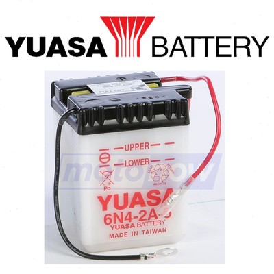 Yuasa YUAM2645A Conventional 6V Battery for Electrical Batteries  dc