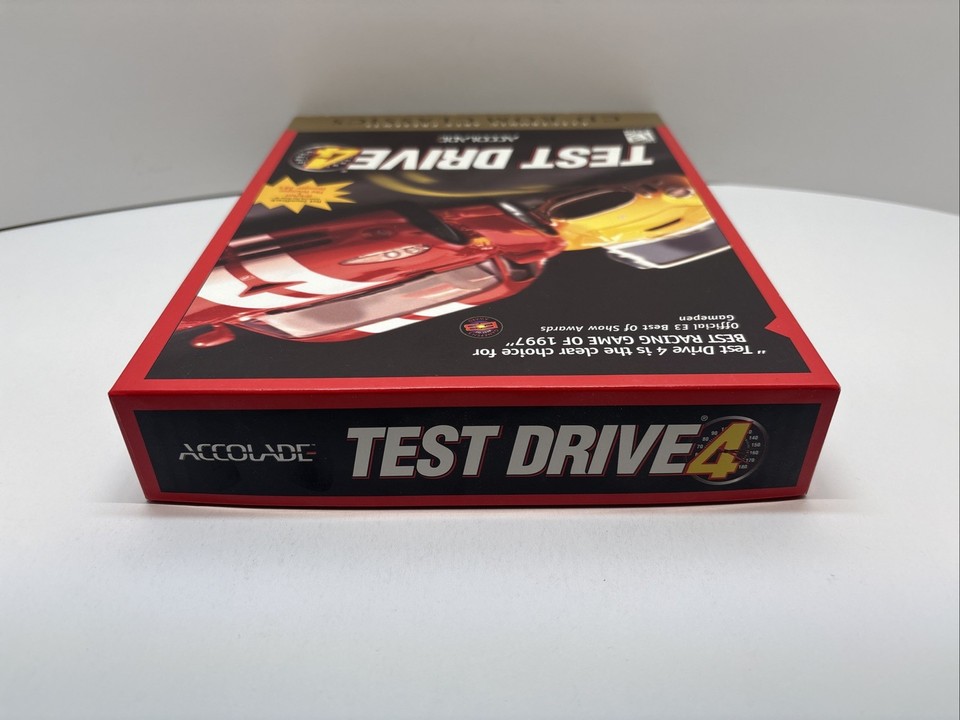 1998 Box Computer Test Drive 4 (PC CD-ROM, 1998) EA Classics Big Box Game | eBay Australia
