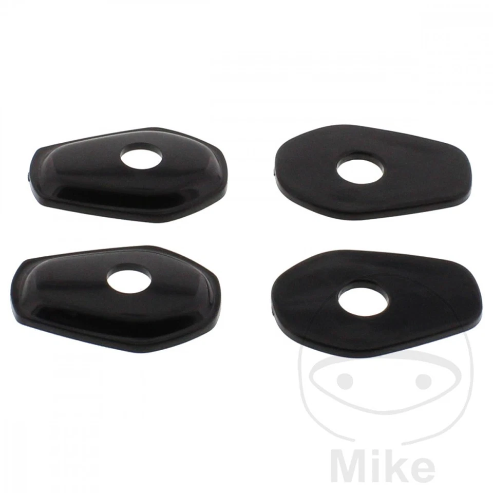 Jeu de plaques de montage pour clignotants, noir pour Suzuki DR-Z GSF GSX-R SV - Photo 1/1
