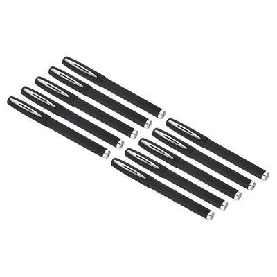 5.6'' Black Gel Ink Pens, 20pcs 0.5mm End Point, Black