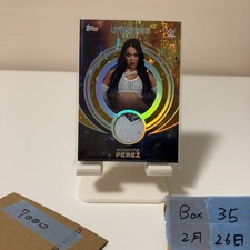 2025 Topps Roxanne Perez WWE NXT Women's Pro Wrestling WWE Universe Relics