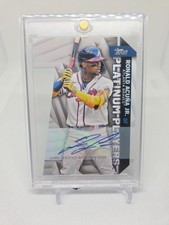 2021 Topps Platinum Players Ronald Acuna Jr. Auto #10/10