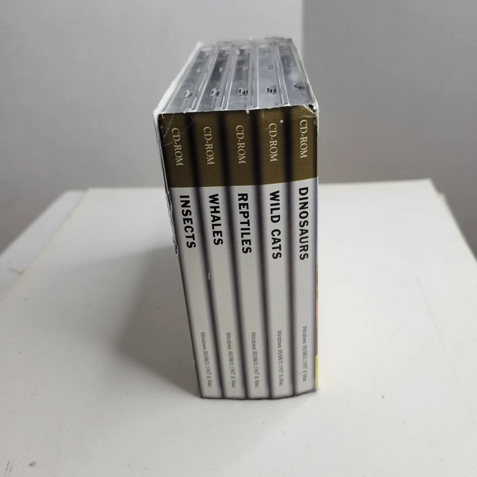 ARC Media Wild Life 5 Pack Deluxe Interactive MAC OS IBM PC Windows 95 98 3.1 NT - Image 2 of 3