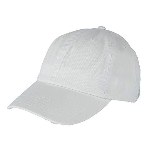 Cappellino Champion Washed Twill Dad regolabile bianco spedizione giapponese - Foto 1 di 4