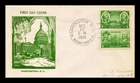 DR JIM STAMPS US COVER ARMY NAVY HEROES FDC COMBO SCOTT 785 790 THERMOGRAPHED