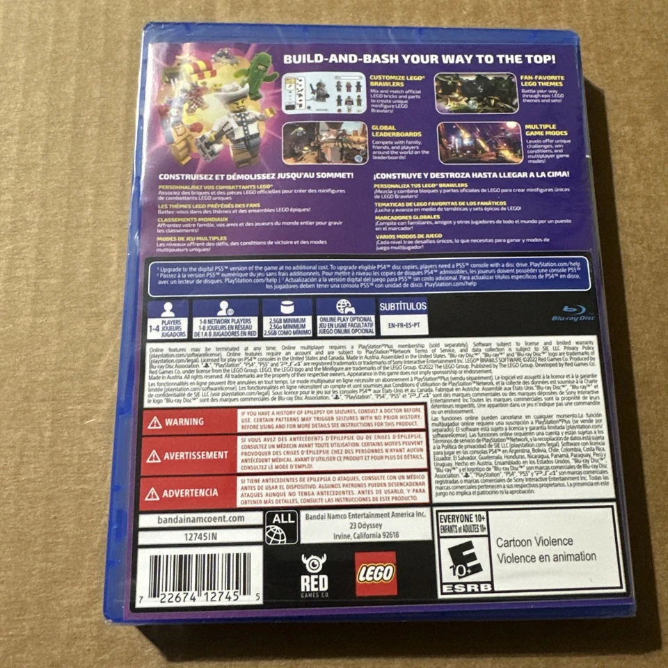 NUEVO LOTE DE JUEGOS PS4: Lego Brawl, Tales of Symphonia, Naruto Ultimate Ninja Storm 4 Foto 3 de 4