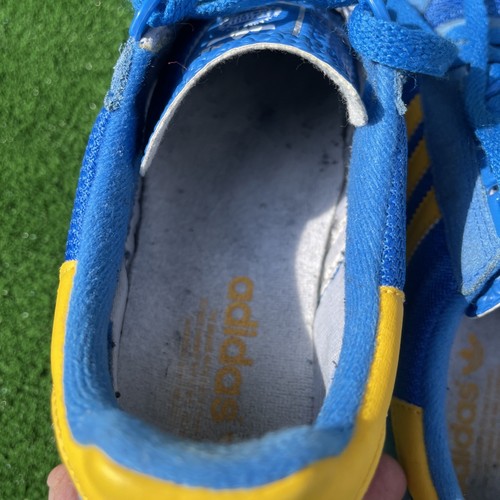 Rare Vintage 2011 Adidas SL80 Blue & Yellow Stockholm Colour Way Mens UK 7 - Picture 16 of 17