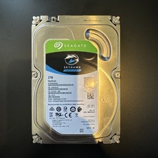 Seagate SkyHawk ST2000VX008 2TB 3.5" SATA HDD Hard Drive. 100% Health. Used.