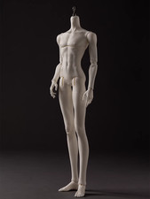 1/4 BJD Body Only Boy Gougou For DOLL Accessories Naked Resin Toys Male