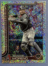 2025 Topps Series 1 Celebration Gabriel Moreno #235 Confetti Foil Diamondbacks