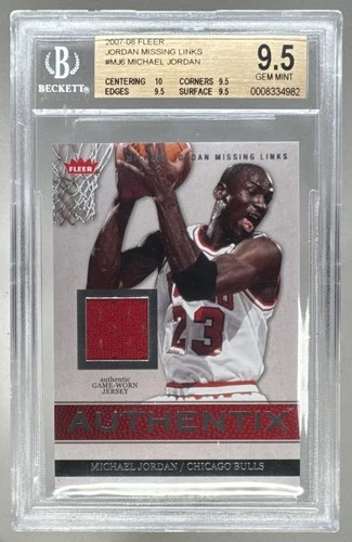 Jordan 2007 Fleer Jordan #MJ-6