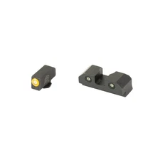 XS R3D 2.0 Front/Rear Glow Sight Set Fits 9mm/.40 Pistols Orange/Green Steel