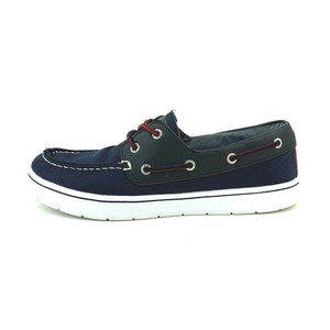 tommy hilfiger canvas boat shoes