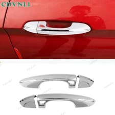 For Ford Mustang 2015-2023 Accessories ABS Chrome Car Door Handle Cover Trim 4X