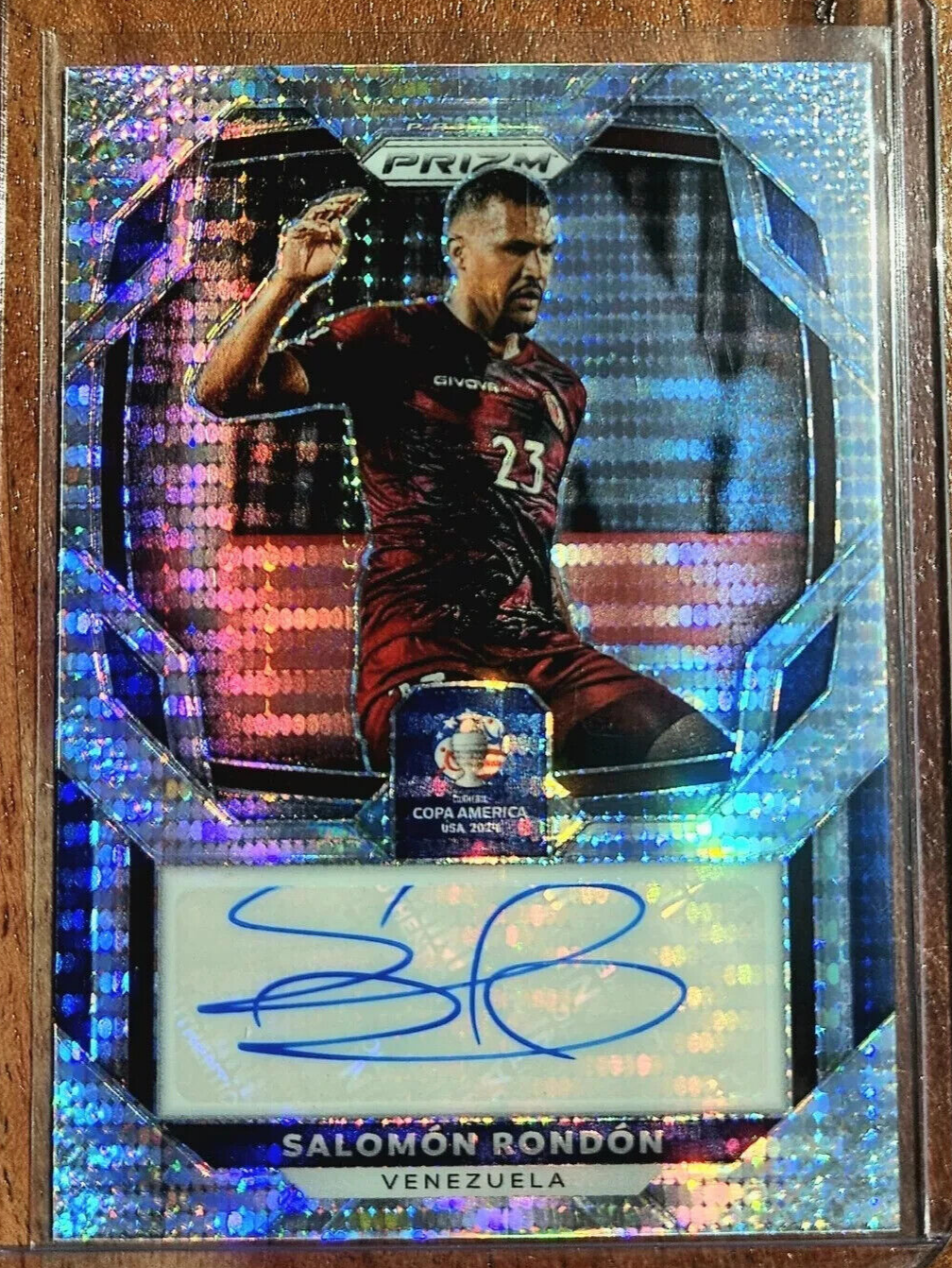 Salomon Rondon Prizm Copa America 2024 AUTOGRAFO Pulsar Venezuela