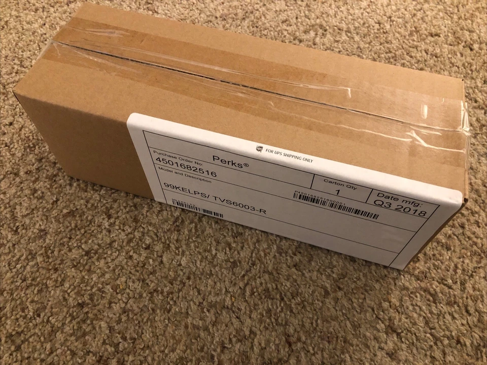 National Lighting 6 Outlet Power Strip 15A TVS6003-R economical power strip - Image 2 of 2