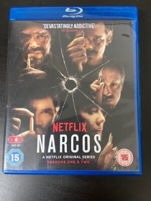Narcos The Complete Seasons One Two Region B Free ship from FL