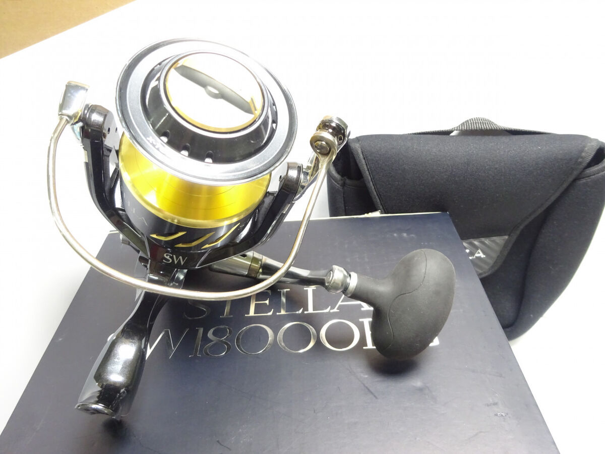 SHIMANO 13 STELLA SW 18000HG Spinning Fishing Reel Excellent SHIMANO 13 STELLA SW 18000HG Spinning Fishing Reel Excellent