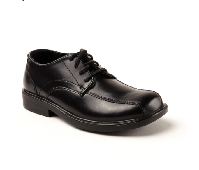 Deer Stags GABE Black Htec Boys Youth Black Dress Shoes Size 1 NEW eBay