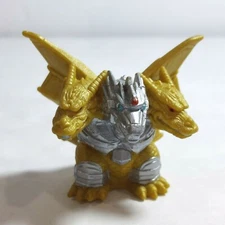 1998 Godzilla 1.5" Mecha-King Ghidorah Finger Puppet Mini Figure Gashapon Toho