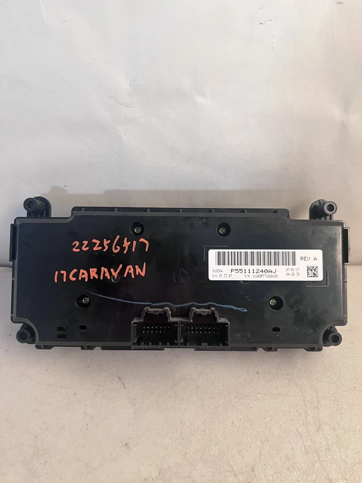 2011-2018 Dodge Grand Caravan Ac Heater Climate Control P55111240AJ Foto 4 de 4