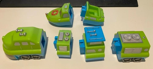 Popular Playthings Magnetic Build-A-Car - Boat - Free postage - AUS SELLER - Picture 2 of 7