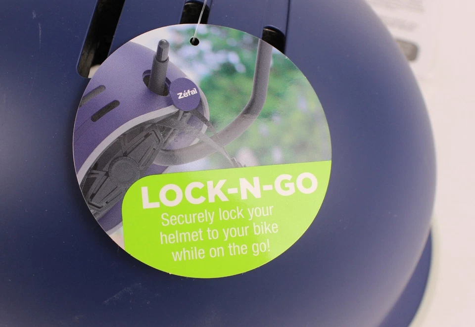 Casco de Bicicleta Zefal Adulto Epic Adventure Azul Marino 14+ Lock & Go Modelo 4692 Foto 3 de 4