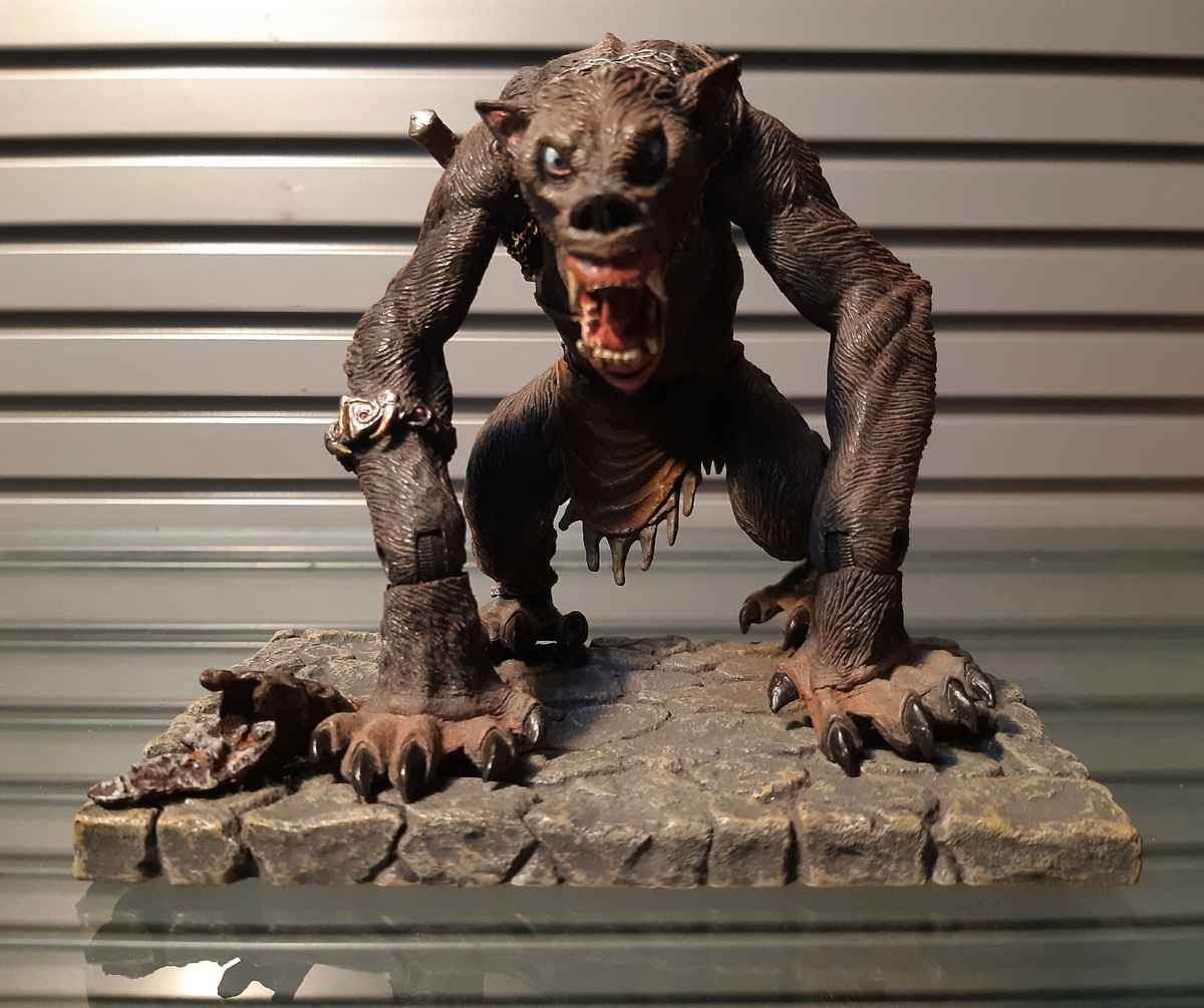 Vintage 2003 STAN WINSTON BLOOD WOLVES Werewolf Horror figures X3