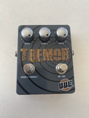 BBE Tremor V1 Optical Tremolo Analog Dual Mode Rare Guitar Effect Pedal