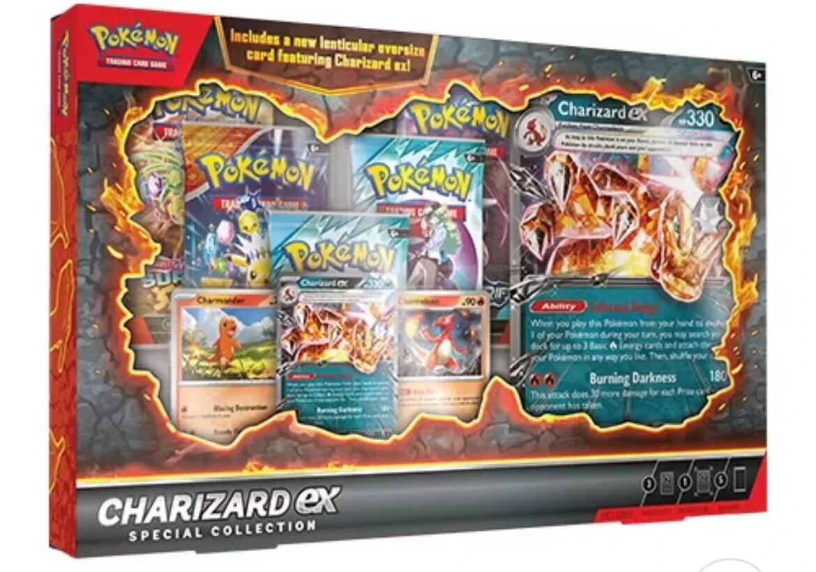 ポケモンカード pokemon 引退品 大量 box Charizard Pokemon Chinese 2024 Charizard Reinforced Prime Gift Box Charizard