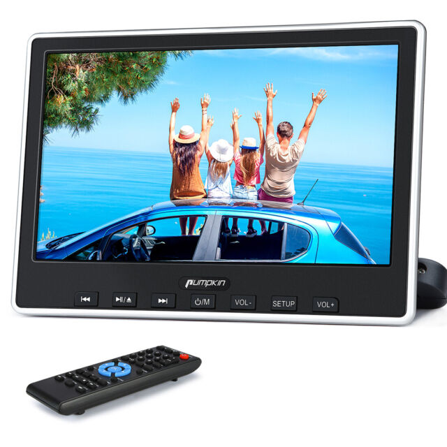 10.1" Full HD Tragbarer DVD Player Auto Kopfstütze Monitor Für Kinder HDMI AV-IN
