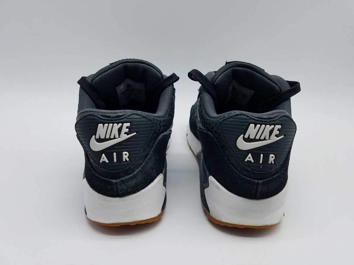 靴 NIKE Wmns Air Max 90 Premium 'Safari' Nike Air Max 90 Premium Safari Black Running Shoes Women's