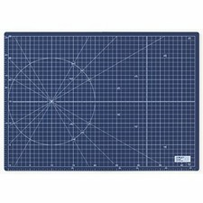 OLFA A3 Size Folding Cutter Knife Mat Cutting Mat Compact A4 Navy 223BSNV Japan