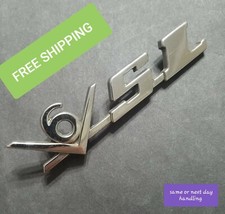 Peugeot Vintage Chrome V6 Sl Emblem Restore Worthy 2 Pins