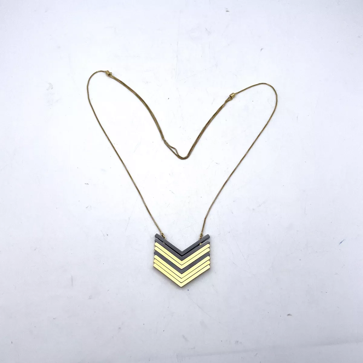 Madewell chevron necklace sale