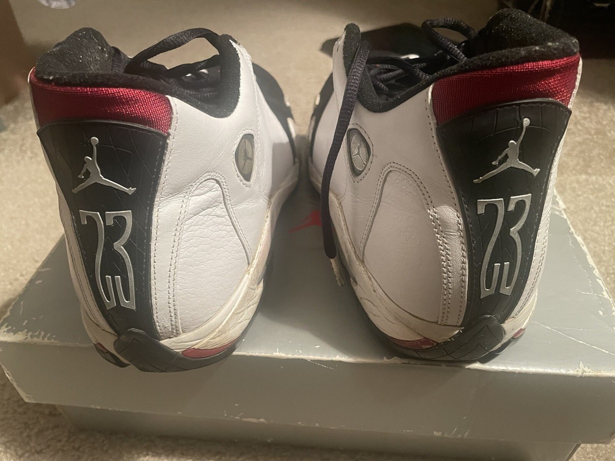1998 Nike Air Jordan 14 Black Toe Vintage Sz..11 w/ box OG | eBay