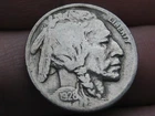 1928 D Buffalo Nickel 5 Cent Piece-Denver, Fine/VF Details