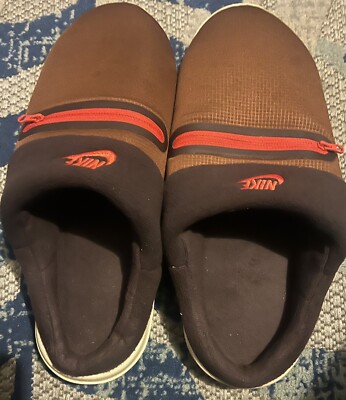 Nike Burrow NA Men's Slipper Shoes DJ3130-200 Size 14 Pecan