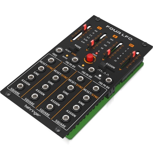 BEHRINGER FOUR LFO MODULO QUAD LFO CON FORME D'ONDA ASSEGNABILI PER EURORACK - Foto 3 di 3