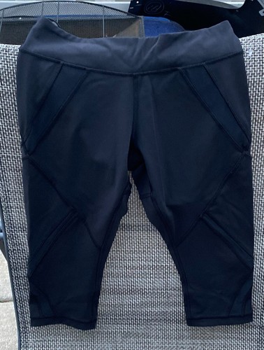 ~Ladies Black Lululemon Athletic Capri Leggings~8~RARE!~ - Picture 6 of 7