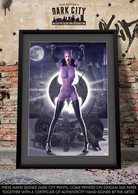 Jim Balent's Catwoman SEXY Selina Kyle Gotham DC Comic A3 Print Batman Dark City