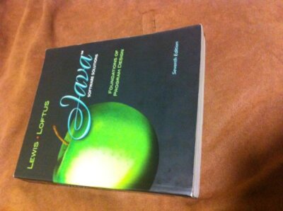 Java Software Solutions: Found - Paperback - VERY GOOD