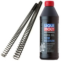 Gabelfeder Satz Progressiv YSS Gabel ÖL FüR Aprilia Moto 650 Moto 6.5 1995-2000