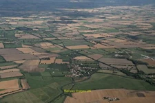 Aerial Photo 12x8 (A4) Bubwith Bubwith Rail Trail and Breighton Aerodrome: aeria